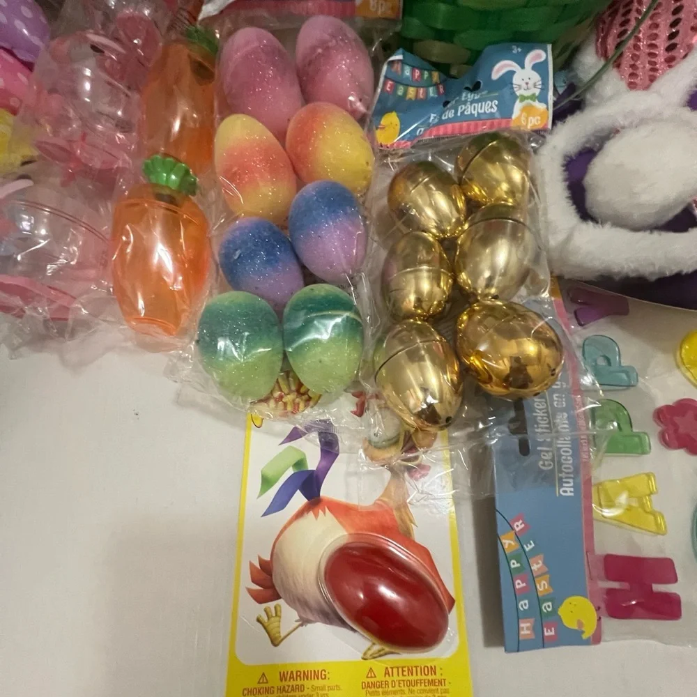 New lot of 21 Easter decoration Bunny and Egg • Baskets and more ...